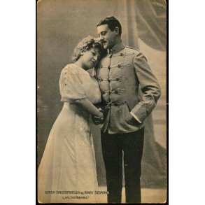 Gerda Christophersen og Henry Seemann i Valsedrmme - Alex Vincent 1680 - Ubrugt