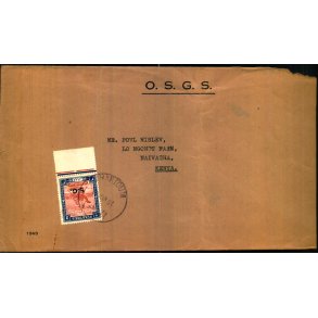 Luftpost Brev fra Sudan til Kenya - 22 - 3 - 51