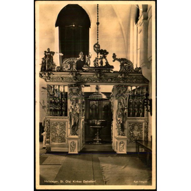 Helsing�r - St. Olaus Kirkes D�befond - Brammers u/n - Ubrugt