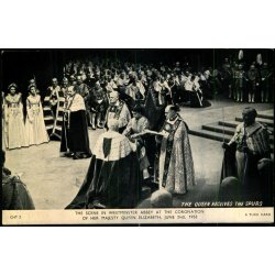 Coronation - Dronning Elizabeth  II - Westminster Abbey - Ubrugt