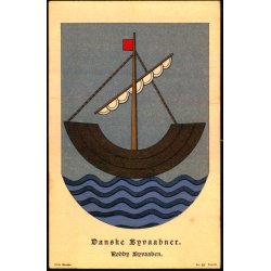 Danske Byvaabner - R�dby Byvaaben - Fritz Benzen 53 - Brugt