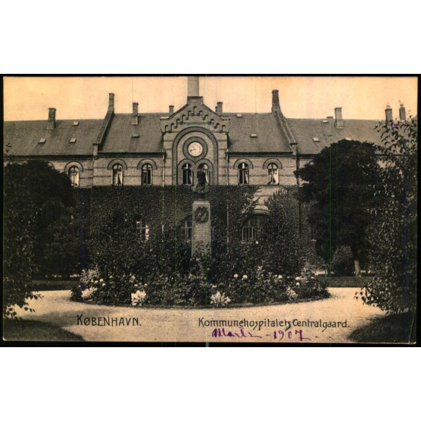 Kbenhavn - Kommunehospitalets Centralgaard - Stender 4612 - Ubrugt
