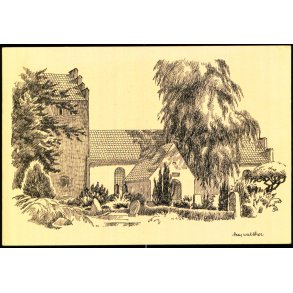 Kai Walther - Tibirke Kirke - Turistforeningen u/n - Ubrugt