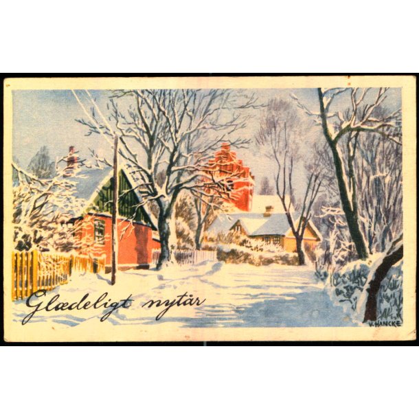 V.Hancke - Gldeligt Nytr - Serie 351 - Brugt