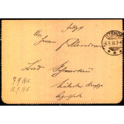 Feldpostbrev - Fra Itzehoe 6 - 9- 18