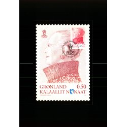 Dronning Margrethe II - 2012 - Post Greenland G 488 - Brugt