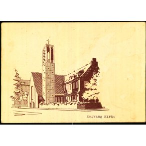 Kbenhavn - Engvang Kirke - u/n - Brugt