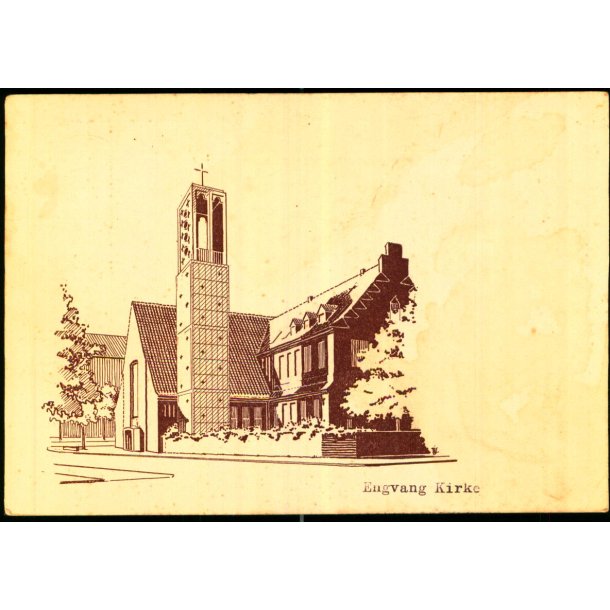 Kbenhavn - Engvang Kirke - u/n - Brugt