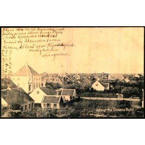 Skagen - Udsigt fra Olsens Hotel - Peter Alstrup 1151 - Brugt