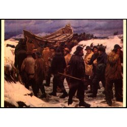 M. Anker - Redningsbden fres gennem klitterne - Skagen Museum 2037 - Ubrugt