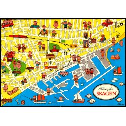 Nissen - Hilsen fra Skagen - Grsblls  8505 - Ubrugt