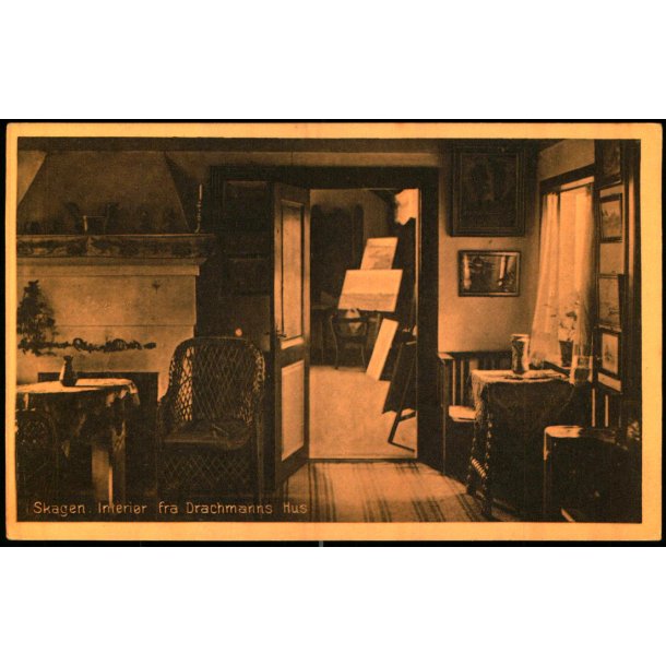 Skagen - Interi�r fra Drachmanns Hus - Knudstrup u/n - Ubrugt