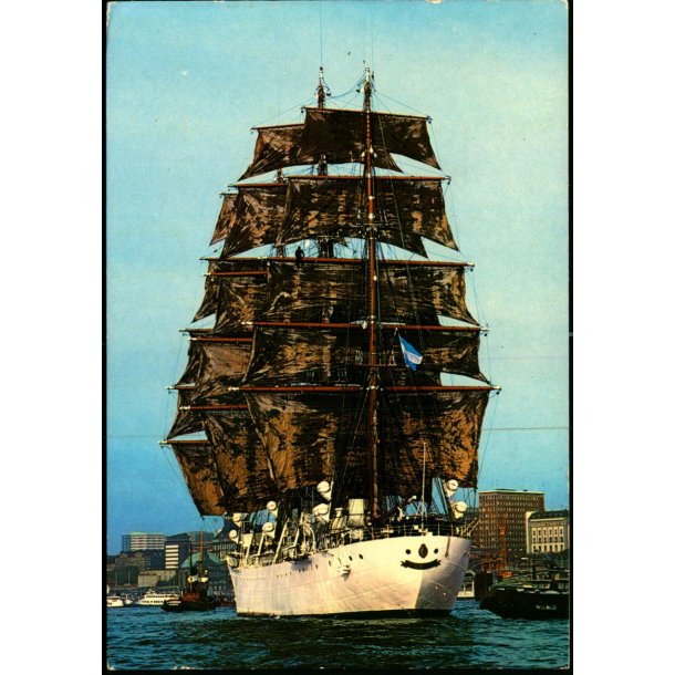 Hamburg - Dreimastvollschiff "Libestad"  - Hans Hartz 514  - Ubrugt