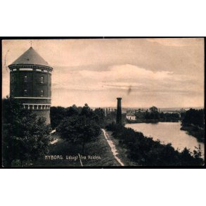 Nyborg - Udsigt fra Volden - C.F. u/n - Brugt