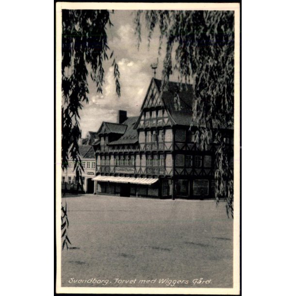 Svendborg - Torvet med Wiggers Gaard - Banegrdskiosken 7220 - Ubrugt