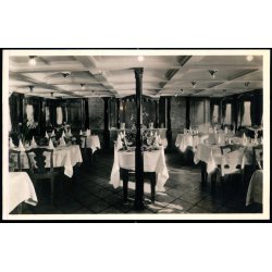 Spisesalon i resundsskibene - Dampskibsselskabet resund u/n - Ubrugt