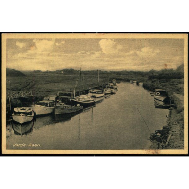 Varde - Aaen - Jernbanekiosken 3123 - Ubrugt