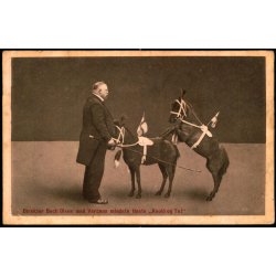 Direktr Bech Olsen med Verdens mindste Heste "Knold og Tot" - u/n - Ubrugt