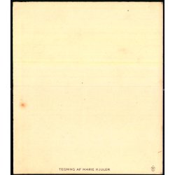 Marie Hjuler -  Dobbeltkort u/n - Ubrugt