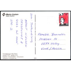 Hurtigfrgen Mai Mols - Odden - Ebeltoft - Ellers Offset 533 - u/n