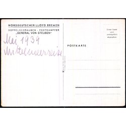 General Von Stwuben - u/n - Ubrugt