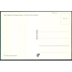 Dronning Juliana - Prinsesse Beatrix - Holland - Spanjersberg  KH 12 - Ubrugt 
