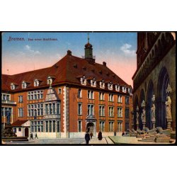 Feldpost - Bremen  11 - 3 -17 - Til Thiset - Grammby  - Billedside : Bremen