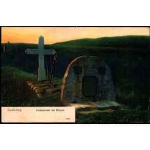 Sonderburg - Gedenstein bei D�ppel - 7687 - Ubrugt