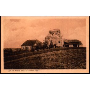 Dybb�l-M�lle efter Stormen 1864 - J. Bolsen u/n - Ubrugt