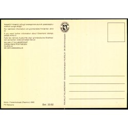 Frederikshaab - Grnlands Post 35/92 - Ubrugt