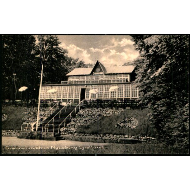 Gr�nnehavehus - Nyk�bing Sj.- G. Rasmussens Bogh. 99144 - Ubrugt