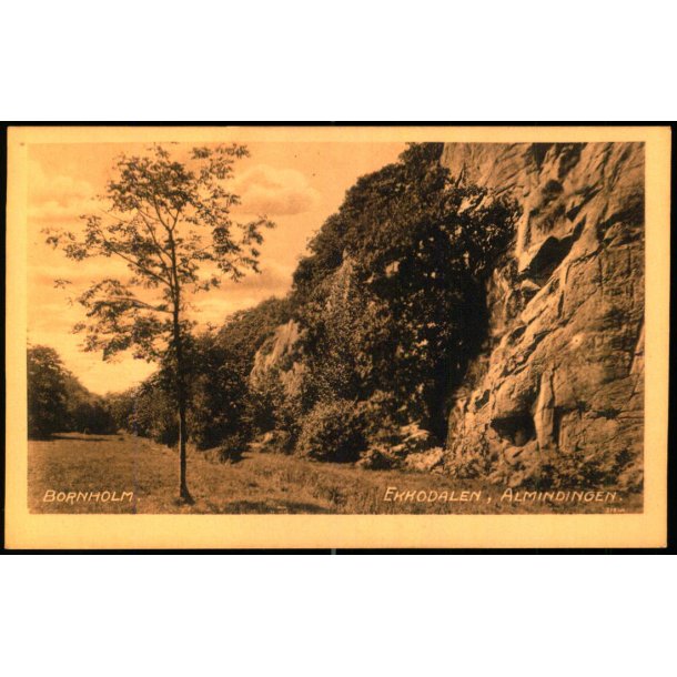 Bornholm - Ekkodalen - Almindingen - Colbergs Bogh. u/n - Ubrugt
