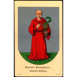 Danske Byvaabner - Aakirkeby Byvaaben - Fritz Benzen 3 - Ubrugt