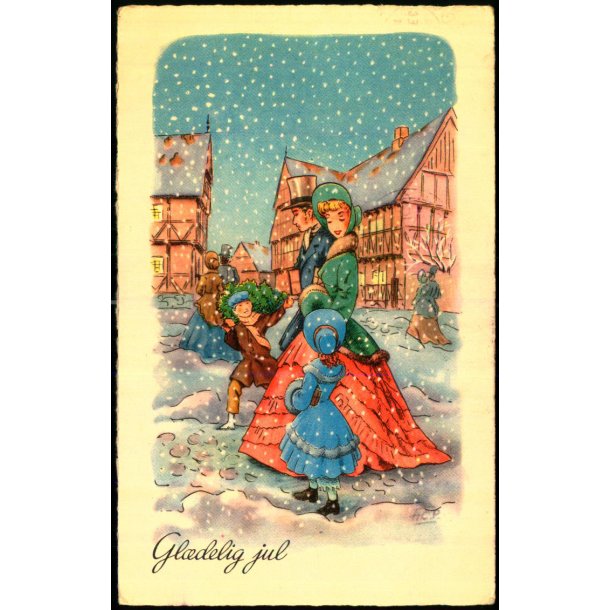 Hans Christian Petersen - Gldelig jul - Serie 51 - Brugt