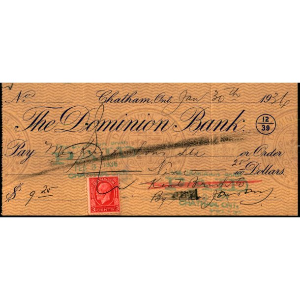 The Canadian Bank of Commerce 1936