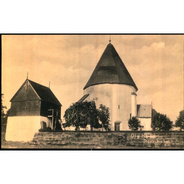 Bornholm - Ols Kirke - Frits Srensen 144 - Ubrugt