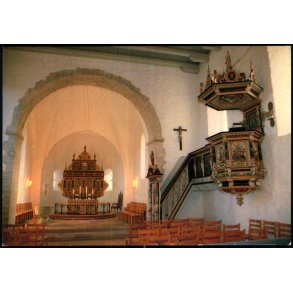 Bornholm - Aa  Kirke - Altertavlen - W. Dams Bogh. 6197 - Ubrugt