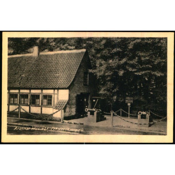 Arsenal Mus�et - Frederiksv�rk - E. Ramlaus Bogh. u/n - Ubrugt