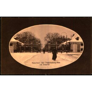 Kbenhavn - Ved Frederiksberg Have ved Vintertid - Stender 9130 - Brugt