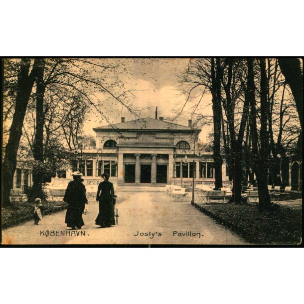 Kbenhavn - Josty Pavillon - Stender 3165 - Ubrugt