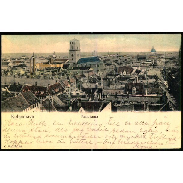 Kbenhavn - Panorama - C.R. 83 - Brugt