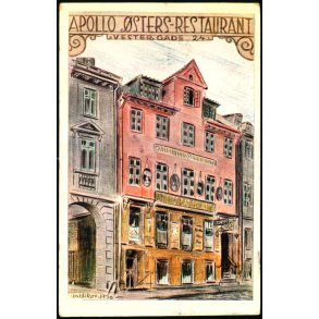 Apollo sters Restaurant - Vestergade 24 - Chr. Cato u/n - Ubrugt