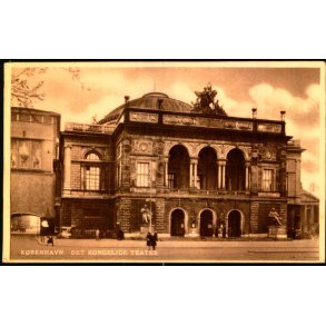K�benhavn - Det kongelige Teater -  J.C.O. 737 - Brugt