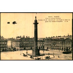 Fly over Paris - C.M. 2137 - Ubrugt