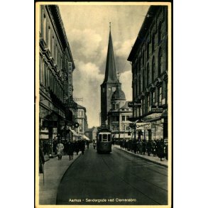 Aarhus - S�ndergade ved Clemensbro - J�rgen Jensens Kunstforlag - J.N.N. 125689