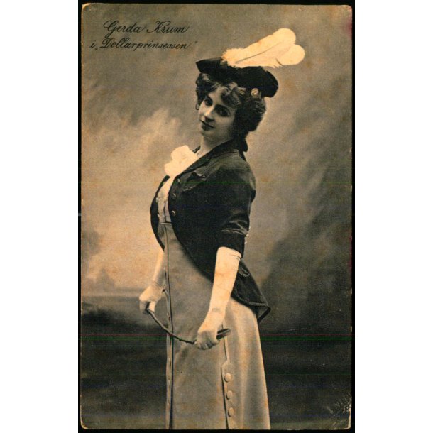 Gerda Krum i Dollarprinsessen - Alex Vincent 1803 - Ubrugt