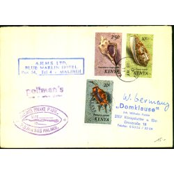 Luftpost Brev fra Kenya til Tyskland - 15 - 5 - 77