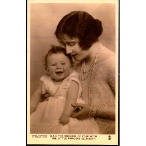 The Duchess of York med Prinsesse Elizabeth - Ubrugt