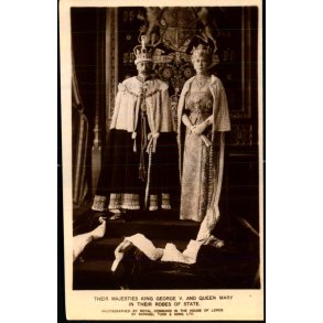 Kong Georg 5 - Dronning Mary -  Ubrugt