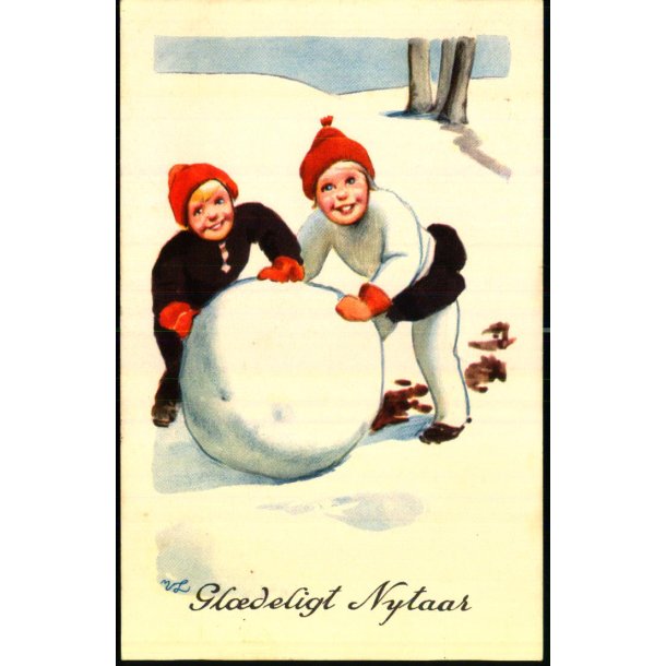 Valdemar Larsen - Gldelig Jul - Serie 850 - Brugt